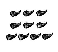 EPIGEIST 10pcs Acoustic Guitar Pick Guard Stickers Anti-scratch Protective Decals for Folk Guitar Easy to Install Smooth Surface