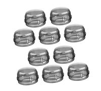 EPIGEIST 10pcs Black Stove Knob Covers Childproof Gas Stove Locks Oven Safety Protector High Temperature Resistant Kitchen Guard