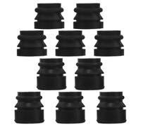 EPIGEIST 10pcs Chainsaw Shock-Absorbing Feet Set, Rubber Anti-Vibration Mounts for Wood Cutting, Replacement Chainsaw Cushion Pads with 5 Long + 5 Short Stabilizer Buffers for Outdoor Power