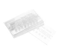 EPIGEIST 10Pcs Fire Alarm Manual Break Glass Replacement Pieces High Temperature Resistant Fire Panel Switch Cover Waterproof Glass for Outdoor Use