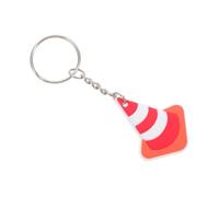 EPIGEIST 10pcs Mini Traffic Cone Keychains High Visibility Road Cone Key Rings for Backpacks and Car Keys Realistic Construction Party Favors Compact Safety Decoration Accessories