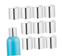 EPIGEIST 10pcs Replacement Bottle Lids Plastic Pump Caps for Lotion Shampoo Soap Bottles Emulsion Jar Accessories for Bathroom and Travel