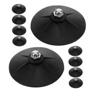 EPIGEIST 10pcs Rubber Suction Cup Bases for Stable Freestanding Boxing Sandbag Accessories Heavy Duty Non-slip Sucker Pads for Floor and Glass Convenient Portable Replacement Parts for
