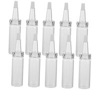 EPIGEIST 10pcs Small Animal Feeding Bottles Glass Nursing Bottles for Hamsters Sugar Gliders Reusable Feeders Soft Comfortable Design for Newborn and Orphaned Pets