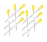 EPIGEIST 10pcs Triangle Iron Mallets Plastic Handles, Percussion Triangle Instrument Sticks for Early Education and Music Teaching, Classroom Musical Accessories for Children