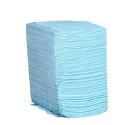 EPIGEIST 125pcs Disposable Clean Pad Tablecloths Blue Medical-grade Paper Sheets for Personal and Commercial Use Absorbent Odor- Mat Covers for Tattoo Stations and DIY Applications