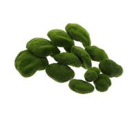 EPIGEIST 12pcs Artificial Moss Stones Decorative Faux Moss Covered Balls for DIY Garden Crafting Textured Stone Ornaments for Home Office Living