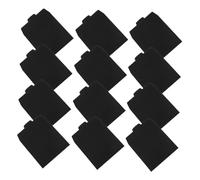 EPIGEIST 12pcs Black Paper CD Sleeves Disc Holder Set, Wedding Card Storage Pouch and Document Carrying Case, CD DVD Organizer Wallet for Media Protection and Filing