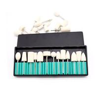 EPIGEIST 12pcs Manicure Grinding Heads Set Wool Abrasive Nail Drill Bits and Square Shapes for Protective Polishing and Buffing Nails