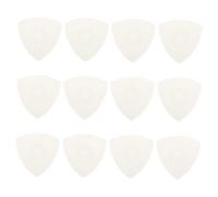 EPIGEIST 12pcs Professional Nylon Ukulele Picks Non-slip Plectrums for Da Ruan Liuqin Guitar Accessories Transparent Multipurpose Design