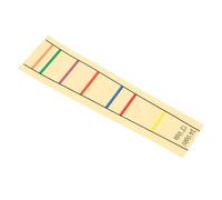 EPIGEIST 13" 3/4 Viola Fret Fingerboard Sticker Label Sheet Light Yellow Viola Finger Guide for Beginners Position Marker Sticker for Practice and Learning "