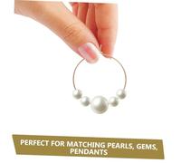 EPIGEIST 150pcs DIY Earring Circles Rose Gold Hoops for Jewelry Making Smooth Surface Open Beading Finding for Crafting Custom Earrings