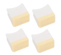 EPIGEIST 160pcs Arc-shaped Makeup Remover Pads Lightweight Eyelash Cleaning Cushions for Salon and Home Use Safe Makeup Accessories