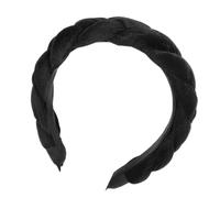 EPIGEIST 1pc Fashion Hair Hoop Black Braid Headband for Women Creative Hair Accessories for Engagements Parties Durable Cloth Design with Fine Workmanship
