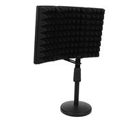 EPIGEIST 1Pc Microphone Isolation Shield Black Portable Sound Absorbing Plate for Recording Multi Noise Reduction Microphone Filter Accessory for Studio Use