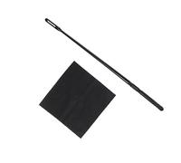 EPIGEIST 1set Flute Cleaning Rod and Cloth Essential Cleaning Tools for Flutes and Piccolos Smooth Polished Rod Lightweight and Comfortable Scratch for Your Instruments