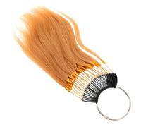 EPIGEIST 1set Human Hair Color Samples for Salon Practice Real Hair Testing for Dyeing Techniques Authentic Color Chart Bundles for Training