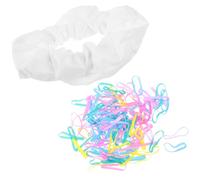 EPIGEIST 1Set Tie Dye Hair Scrunchies Elastic Hair Ties for Durable Hair Band Stylish Ponytail Holders for Parties and DIY Hair Styling