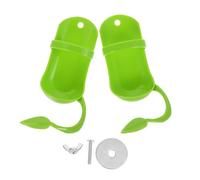 EPIGEIST 2 Pcs Parrot Bird Feeding Frames with Standing Rods for Cage Vegetable Fruit Holder and Cuttlefish Bone Rack Install Pet Accessories for Parrots and Budgies