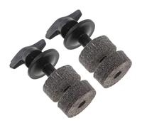 EPIGEIST 2 Set Cymbal Felt Sleeves Drum Kit Accessories with Handtightening Wing Nut and Washer for Versatile Cymbal Stand Setup and Easy Installation