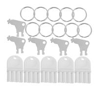 EPIGEIST 2 Sets Metal Paper Towel Dispenser Key for Toilet Paper Holders Replacement Keys Compatible with Various Bathroom Dispensers for Efficient Maintenance
