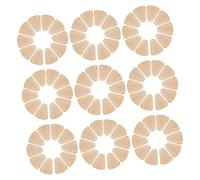 EPIGEIST 200pcs Cone Shaped Wooden Spacer Beads Large Hole Natural Wood Beads for DIY Jewelry Making Bracelet Necklace Rustic Farmhouse Craft Decorations