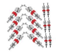 EPIGEIST 200pcs Zinc Alloy Tire Valve Stem Core Replacement Kit with High Sealing for Car Motorcycle Electric Bike Bicycle Valve Core Repair Tool