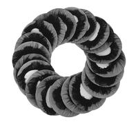 EPIGEIST 20pcs Ballet Hair Nets Medium Black Reusable Elastic Mesh Bun Covers for Women Invisible Hair Nets for Dance Skating Quick Styling Design