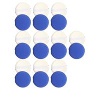 EPIGEIST 20pcs Blue Makeup Sponge Puff Set, Non-Latex Wet and Dry Facial Powder Applicator, Cosmetic Beauty Blending Sponges for Foundation and Powder Use