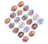 EPIGEIST 20pcs Bracelet Fittings for DIY Jewelry Making Accessories Mixed Style Round Hole Decor for Necklaces and Bracelets