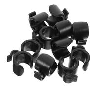 EPIGEIST 20pcs Cable Clips for Mic Stand and Tripod Plastic Cable Organizer 25mm Wire Diameter for Live Streaming and Outdoor Use Prevents Tripping Hazards by Holding Microphone