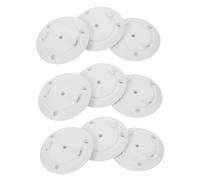 EPIGEIST 20pcs Camera Wall Mount Base Plastic Replacement Plate for Security Cameras Durable Weatherproof Round Mounting Parts with Antiwobble Support Easy to Install for Indoor Outdoor Use