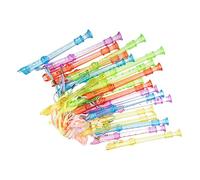 EPIGEIST 20pcs Candy Color Mini 6-hole Recorder Lanyard for Boys and Girls, Beginner Wind Instrument Clarinet Set, Professional Children's Practice Musical Toy