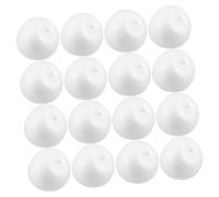 EPIGEIST 20PCS Foam Apple Shapes for Christmas DIY Crafts Lightweight Polystyrene Spheres for Holiday Decorations and Artistic Painting Projects