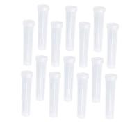 EPIGEIST 20Pcs Large Flower Water Tubes with Caps Nutrition Containers for Fresh Roses Carnations Gerberas Lightweight Portable Floral Tubes for Flower Preservation and Transport