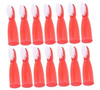 EPIGEIST 20pcs Mini Finger Sleeve Toothbrush for Prisons Detention Centers Soft Bristles Oral Cleaning Brush Secure Institution Safe Portable Toothbrush for Mouth Hygiene
