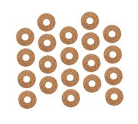 EPIGEIST 20Pcs Non-slip Cork Guitar Pick Grip Pads Self-adhesive Practical Stoppers for Secure Hold During Live Shows and Jam Sessions