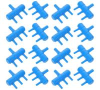 EPIGEIST 20pcs Oxygen Pump Splitter Aquarium Outlet Splitter for Fish Tank Air Flow Diffusion Flow Control Valve Connector