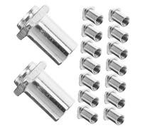 EPIGEIST 20pcs Swivel Nuts for Floor Drum Drum Swivel Nuts Spare Parts Tom Lug for Snare