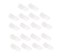 EPIGEIST 20Pcs Transparent Nail Polish Varnish Shield Nail Tips Protector for Manicure Art DIY Cover Tool for Salon and Home Use