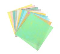 EPIGEIST 20Sheets Pearlescent Origami Paper Square Shiny DIY Craft for Adults Glitter Texture Scrapbook Paper for Folding Cranes Handmade Decorations and Wrapping