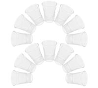 EPIGEIST 24pcs Glass Holy Communion Cups Mini Shot Glasses for Religious Ceremonies Church Services and Wine Tasting Parties Multiperson Reusable