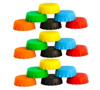 EPIGEIST 24pcs Silicone Reptile Feeder Bowls for Lizards and Turtles Small Shallow Pet Food Cups with Wide Edges Soft Silicone Water Dish Set Colorful Feeding Bowls for Bearded Dragons and