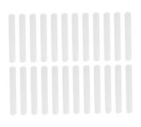EPIGEIST 24pcs White Blank Slap Bracelets for DIY Graffiti Fun Comfortable Slap Bands for Parties Festivals Classroom Activities Easy to Use Stylish Wristband Favors