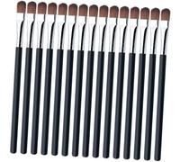 EPIGEIST 25pcs Portable Eye Shadow and Eyebrow Brush for Women Compact Makeup Tool with Easy-grip Handles Tinting Brushes for Travel and Daily Eye Makeup Application
