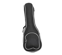 EPIGEIST 26-inch Ukulele Bag Sponge Padding Oxford Cloth Ukulele Case Soft Padded Holder for Portable Storage Black Carrying Pouch Suitable for Travel and Daily Use