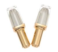 EPIGEIST 2pcs 10ml Refillable Nail Polish Brush Bottles Empty Nail Varnish Sub Bottles Light-proof Glass Containers for Diy Manicure and Art Random Color