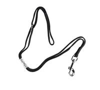 EPIGEIST 2pcs Adjustable Black Pet Grooming Table Lifting Rope Bracket round Buckle, Wool Fabric Dog Grooming Harness Leash for Securing Pets during Beauty and Blowing Hair