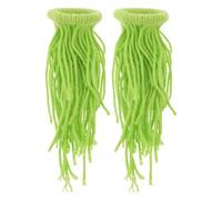 EPIGEIST 2pcs Aquarium Breeding Mop Cotton Sinking Fish Spawning Grass Artificial Seaweed Mop Fish Egg Collector Babies Shelter for Freshwater Tanks
