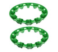 EPIGEIST 2pcs Atv Wheel Rim Covers Plastic Hubcaps Rim Protectors for Enhanced Stability and Stylish Off Road Vehicle Decoration